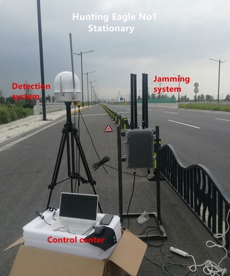 Σύστημα Anti Drone Station and Vehicle Mounted Anti Drone με εμβέλεια ανίχνευσης 5km και Ip65